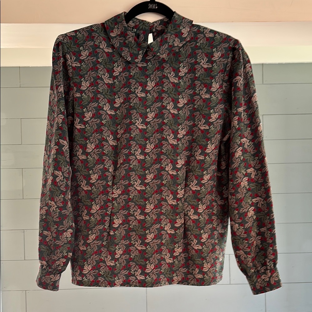 Vintage‎ Miss Sophisticates by Pendleton floral blouse